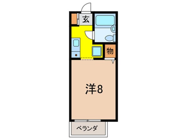 エクセルコート甲東園の物件間取画像